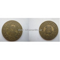 20 Millièmes 1996 - Tunisko - Tunisia